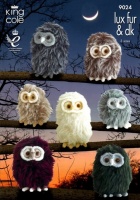 Knitting Pattern - King Cole 9024 - DK - Baby Owls